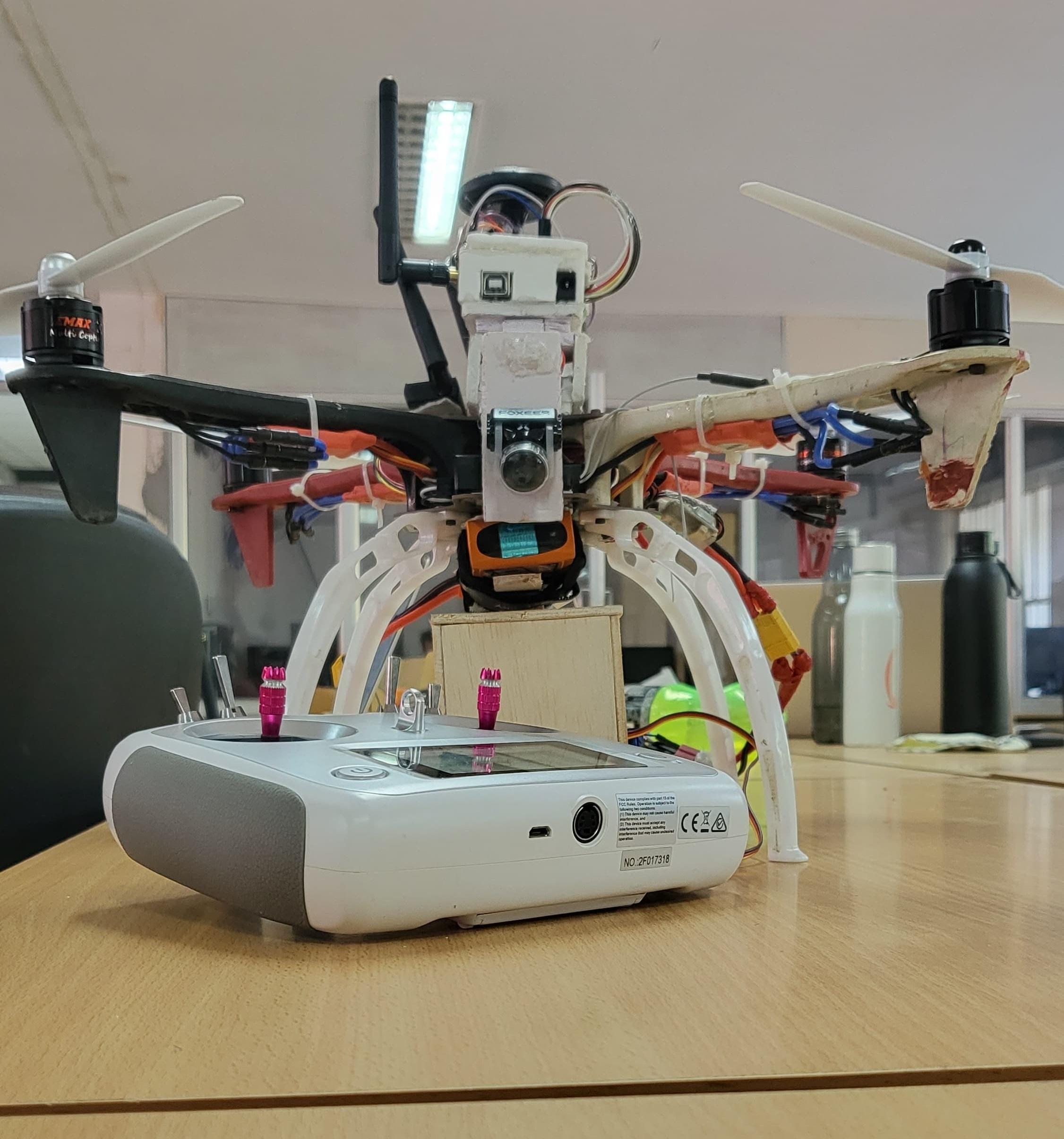 Drone in flight